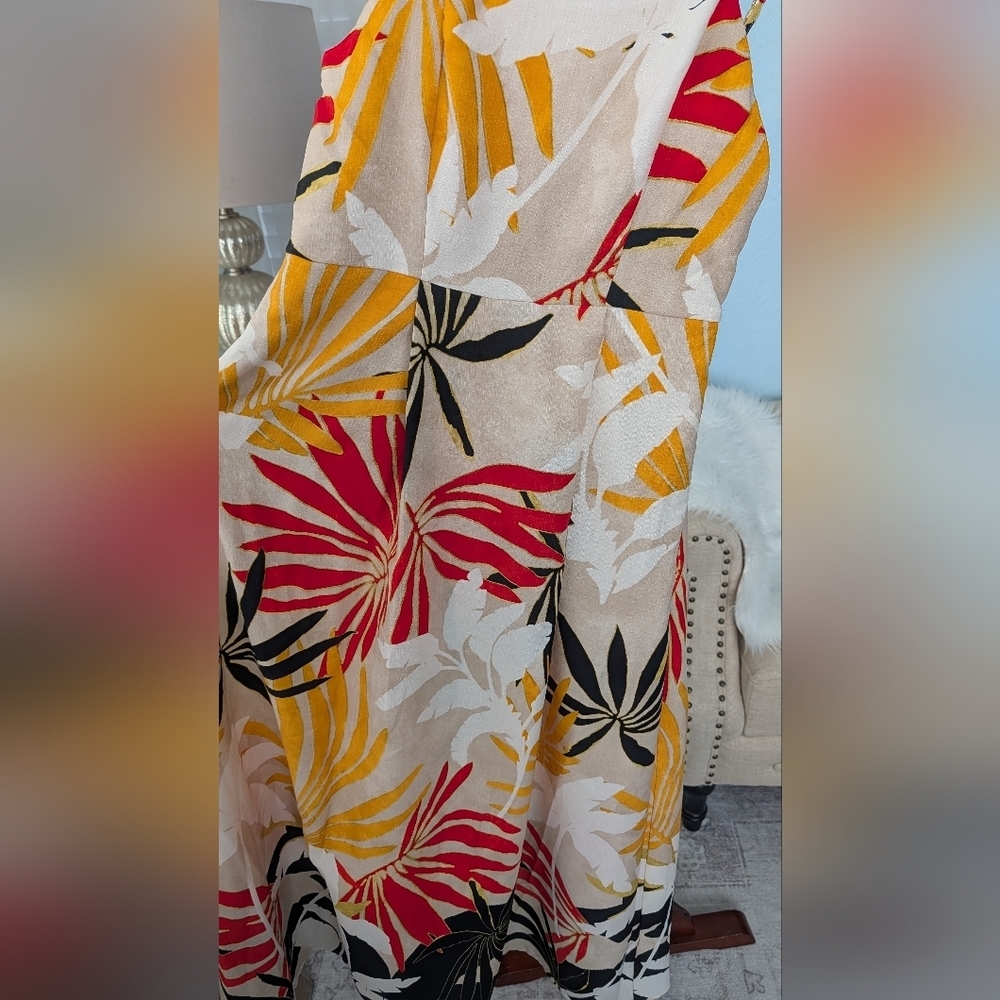 NWOT Rachel Zoe Tropical Print Maxi Dress Size S. - Picture 11 of 16
